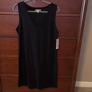 Elegant Black Sleeveless Dress